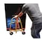 Vestil Mechanical Furniture & Crate Mover 1300 lb Poly-On-Steel 8 3/4 x 4 3/4, PR MFM-1300 - alternate 2
